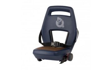 Bild Rear child seat Qibbel Junior 6+ - blue with brown cushion